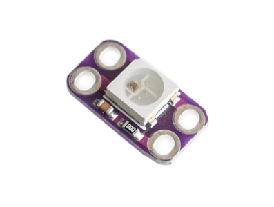 M&oacute;dulo LED RGB WS2812B 4 pinos - Imagem 1