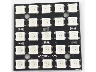 M&oacute;dulo WS2812B 5x5 com LEDs 5050 RGB - Imagem 1