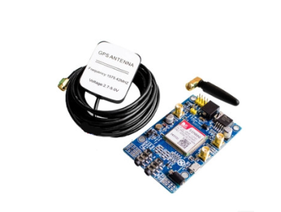 M&oacute;dulo SIM808 GSM/GPRS/GPS IPX Placa de Desenvolvimento HIGH SCHOOL, Chip Usado, Qualidade Inst&aacute;vel - Imagem 1