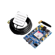 M&oacute;dulo SIM808 GSM/GPRS/GPS IPX Placa de Desenvolvimento HIGH SCHOOL, Chip Usado, Qualidade Inst&aacute;vel