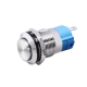 Bot&atilde;o pulsador met&aacute;lico 12 mm cabe&ccedil;a alta &agrave; prova d'&aacute;gua com travamento para painel sem ilumina&ccedil;&atilde;o - Thumb - 1