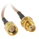 Cabo pigtail coaxial RG316 10 cm SMA macho para f&ecirc;mea para antena RF WLAN - Thumb - 1