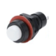 Interruptor de Bot&atilde;o Redondo Auto-travante DS-211 10 mm 2 pinos Branco para Painel - Thumb - 1