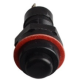Bot&atilde;o interruptor redondo DS-213 10 mm 2 pinos acionamento moment&acirc;neo retorno autom&aacute;tico preto - Thumb - 1