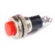 Bot&atilde;o Pulsador Vermelho DS-316 10 mm Moment&acirc;neo Sem Trava com Auto-retorno para Painel - Thumb - 1