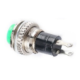 Bot&atilde;o pulsador DS-316 10 mm verde moment&acirc;neo sem trava com retorno autom&aacute;tico - Thumb - 1