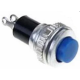 Interruptor de Bot&atilde;o Moment&acirc;neo Azul DS-316 10 mm Sem Trava Auto-rearm&aacute;vel Pequeno - Thumb - 1