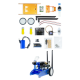 Kit de Rob&oacute;tica NVIDIA Jetson Nano azul para desenvolvimento e aprendizado com bateria - Thumb - 1