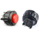 Bot&atilde;o de Press&atilde;o Moment&acirc;neo DS-501 2 pinos Rosca 14 mm Vermelho com Retorno Autom&aacute;tico para Painel - Thumb - 1