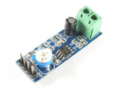 M&oacute;dulo amplificador de &aacute;udio LM386 4-12V - Imagem 1
