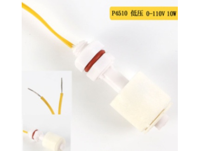 Interruptor de n&iacute;vel por boia P4510 0 a 110 V 10 W em pl&aacute;stico PP anticorrosivo com cabo 400 mm - Imagem 1
