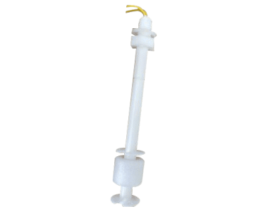 Chave de n&iacute;vel por flutua&ccedil;&atilde;o de comprimento fixo 150 mm em pl&aacute;stico PP, flutuador simples com cabo 350 mm - Imagem 1