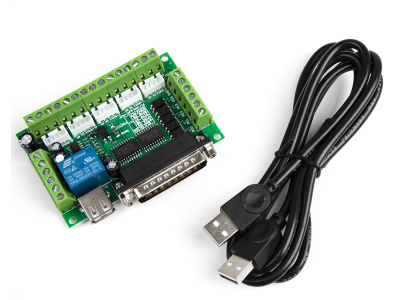 Placa breakout adaptadora de interface CNC 5 eixos para driver de motor de passo Mach3, controlador Mach3 com acoplamento &oacute;ptico - Imagem 7
