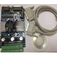Placa breakout interface 3 eixos TB6560 Mach3 para driver de motor de passo 3,5A USB