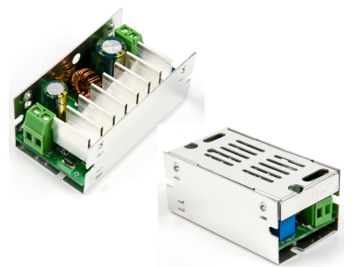 Conversor DC-DC elevador 200W 6&ndash;35V para 6&ndash;55V 10A com carca&ccedil;a - Imagem 7