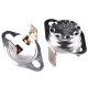 Interruptor termost&aacute;tico Ceramics KSD302 160&deg; Normalmente fechado (NC) 250V 10A - Thumb - 1