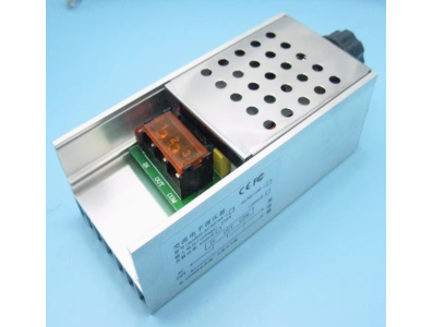 Regulador de tens&atilde;o com tiristor 6000W, ajuste de luminosidade, velocidade e temperatura - Imagem 1