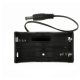 Caixa para 2 c&eacute;lulas 18650 sem tampa com conector DC - Thumb - 1