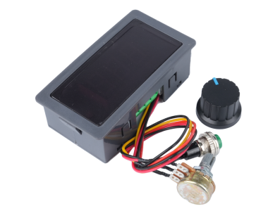 Controlador de motor PWM CCM5D com display LED 6V/12V/24V, regulador de velocidade ajust&aacute;vel com configura&ccedil;&atilde;o permanente ao desl - Imagem 7
