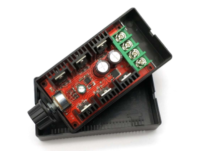 Controlador eletr&ocirc;nico de velocidade PWM DC 9-50V 2000W 40A (12/24/36/50V) - Imagem 7
