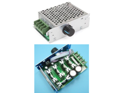 Controlador de Velocidade PWM para Motor DC 12-50V 30A 1500W com Chave Revers&iacute;vel - Imagem 7