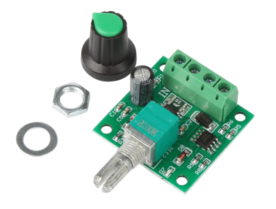 Regulador PWM para motor DC 1,8V/3V/5V/6V/12V 2A com fun&ccedil;&atilde;o de interruptor para controle de velocidade - Imagem 7