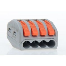 Conector de fios PCT-214 de conex&atilde;o r&aacute;pida