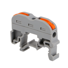 Terminal de conex&atilde;o r&aacute;pida tipo trilho PCT-211 (KV121), conector de fios (PA)