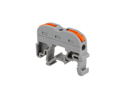 Terminal de conex&atilde;o r&aacute;pida tipo trilho PCT-211 (KV121), conector de fios (PA) - Imagem 1