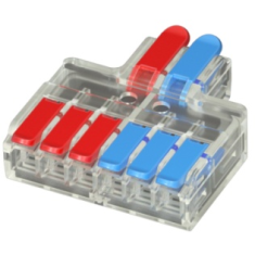 Conector r&aacute;pido transparente LT-626