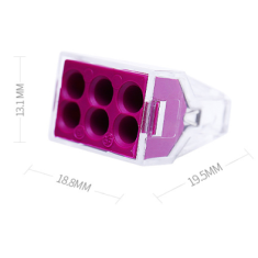WAGO 773-106 Terminal r&aacute;pido (conector r&aacute;pido)