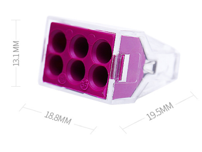 WAGO 773-106 Terminal r&aacute;pido (conector r&aacute;pido) - Imagem 1
