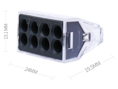 WAGO 773-108 Conector R&aacute;pido para Fios - Terminais e Conectores R&aacute;pidos - Imagem 1