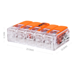 Conector r&aacute;pido WAGO 221-415 para terminais