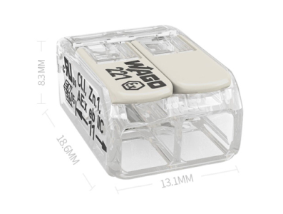 Terminal conector r&aacute;pido WAGO 221-482 - Imagem 1