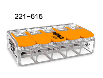 Conector r&aacute;pido WAGO 221-615 - Imagem 1