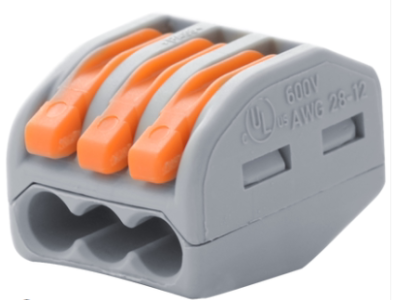 WAGO 222-413 Terminal e conector r&aacute;pido - Imagem 1