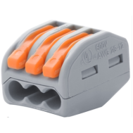WAGO 222-413 Terminal e conector r&aacute;pido