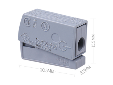 Terminal e conector r&aacute;pido WAGO 224-101 - Imagem 1