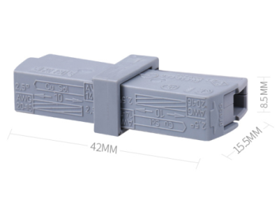 WAGO 224-201, conector r&aacute;pido (terminal) - Imagem 1