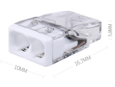 Terminal de conex&atilde;o WAGO 2273-202, conector r&aacute;pido - Imagem 1