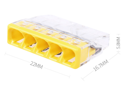 WAGO 2273-205 Terminais e Conectores R&aacute;pidos - Imagem 1