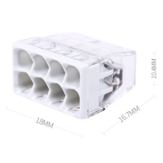 WAGO 2273-208, terminal e conector r&aacute;pido