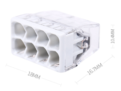 WAGO 2273-208, terminal e conector r&aacute;pido - Imagem 1