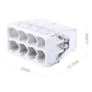 WAGO 2273-208, terminal e conector r&aacute;pido