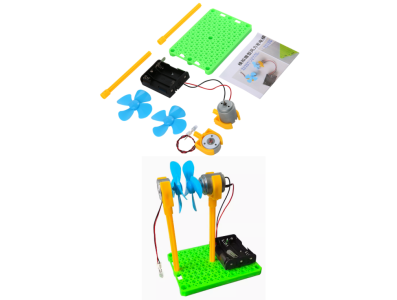 Micro gerador e&oacute;lico anal&oacute;gico com motor DC - Imagem 5
