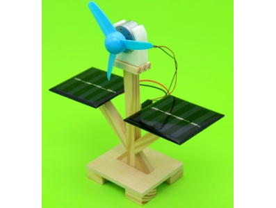 Kit DIY Mini Carrinhos Solares em Madeira, Brinquedos Cient&iacute;ficos Educacionais - Imagem 7