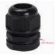 Terminal e conector r&aacute;pido PG11 em nylon preto &agrave; prova d'&aacute;gua - Thumb - 1