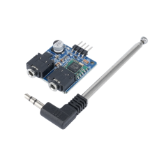 M&oacute;dulo V&iacute;deo FM TEA5767 para Arduino com entrada para fio de antena