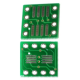 Placa adaptadora PCB 8 pinos sem chumbo SO/MSOP/TSSOP/SOIC/SOP8 para DIP8 (Wide-Body / Narrow-Body) - Thumb - 1